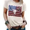 Azura Exchange American Flag Graphic Tee – L