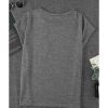 Azura Exchange Pocketed Tee with Side Slits – 2XL