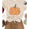 Azura Exchange Floral Pumpkin Graphic Tee – 2XL