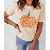 Azura Exchange Floral Pumpkin Graphic Tee – 2XL