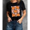 Azura Exchange Pumpkin Flower Square Graphic Tee – 2XL