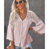 Azura Exchange Crochet Blouse – 2XL