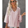 Azura Exchange Crochet Blouse – 2XL