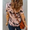 Azura Exchange V Neck Tie-dye T-shirt – 2XL