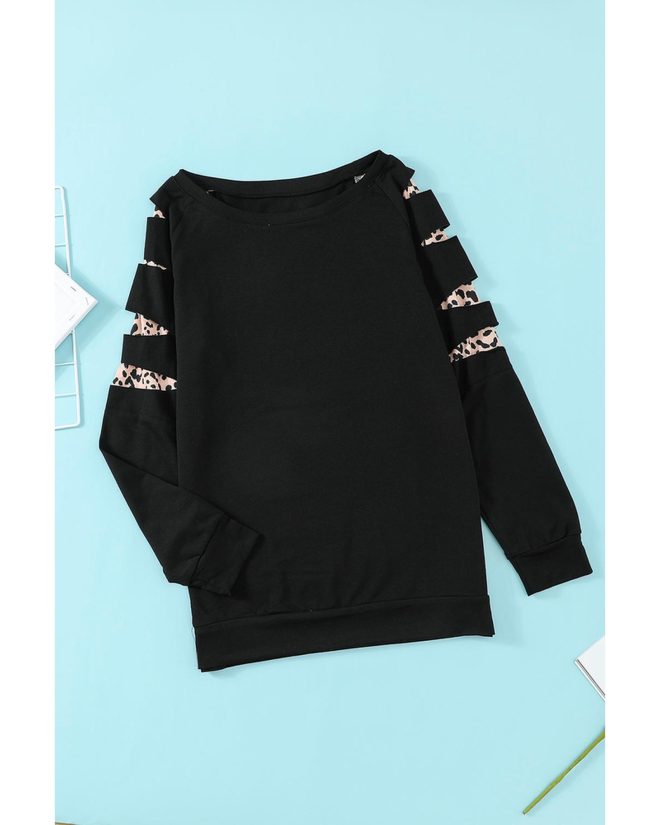 Azura Exchange Black Sweatshirt – L