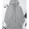 Azura Exchange Relaxed Drawstring Hooded Sweater – L