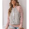 Azura Exchange Leopard Hooded Sweatshirt – L