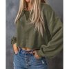 Azura Exchange Cropped Drop Shoulder Sweatshirt – 2XL