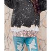 Azura Exchange Bleached Leopard Pullover Sweatshirt – L