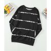 Azura Exchange Abstract Striped Long Sleeve Sweatshirt – 2XL