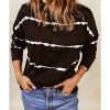 Azura Exchange Abstract Striped Long Sleeve Sweatshirt – 2XL