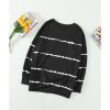 Azura Exchange Abstract Striped Long Sleeve Sweatshirt – 2XL