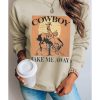 Azura Exchange Cowboy Take Me Away Graphic Print Pullover Sweatshirt – 2XL