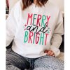 Azura Exchange Merry and Bright Long Sleeve Graphic Sweatshirt – 2XL