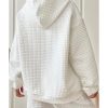 Azura Exchange Lattice Textured Kangaroo Pocket Hoodie – 2XL