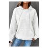 Azura Exchange Lattice Textured Kangaroo Pocket Hoodie – 2XL