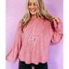 Azura Exchange Sequin Oversized Hoodie – L