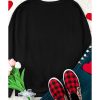 Azura Exchange Lover Crew Neck Sweatshirt with Letter Print – 2XL