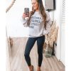 Azura Exchange Graphic Letters Sweatshirt – 2XL