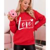 Azura Exchange Love Graphic Sweatshirt – M