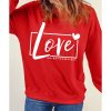 Azura Exchange Love Graphic Sweatshirt – M