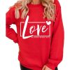 Azura Exchange Love Graphic Sweatshirt – M