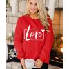 Azura Exchange Love Graphic Sweatshirt – M