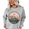 Azura Exchange Bull Graphic Print Sweatshirt – 2XL