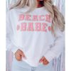 Azura Exchange BEACH BABE Slogan Graphic Sweatshirt – L