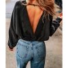 Azura Exchange Acid Wash Open Back Sweatshirt – XL