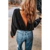 Azura Exchange Acid Wash Open Back Sweatshirt – XL