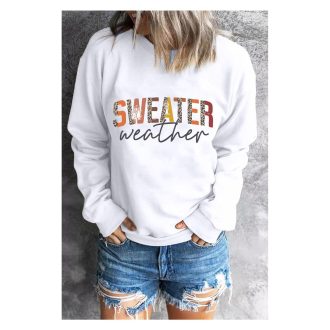 Azura Exchange Sweater Weather Monogram Sweatshirt