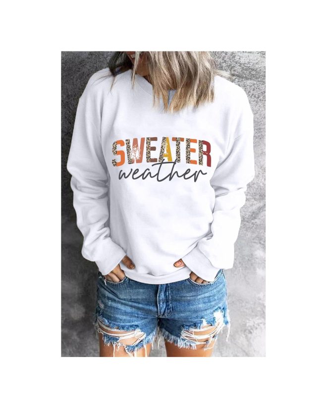 Azura Exchange Sweater Weather Monogram Sweatshirt – 2XL