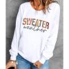 Azura Exchange Sweater Weather Monogram Sweatshirt – 2XL