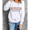 Azura Exchange Sweater Weather Monogram Sweatshirt – 2XL