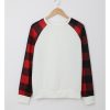 Azura Exchange Long Sleeve Buffalo Plaid Sweatshirt – 2XL