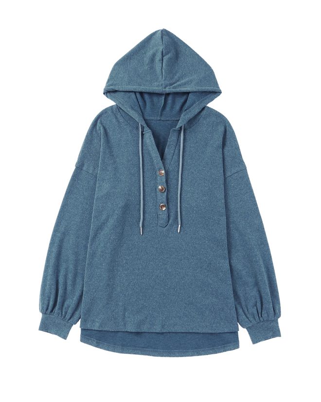 Azura Exchange High and Low Hem Hoodie – M