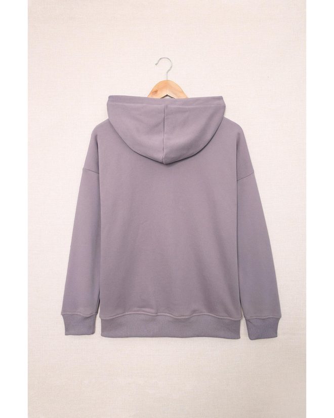 Azura Exchange Button Pullover Hoodie with Pocket – 2XL