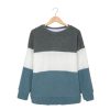 Azura Exchange Colorblock Plush Sweatshirt – M