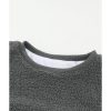 Azura Exchange Colorblock Plush Sweatshirt – M