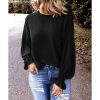 Azura Exchange Ruffle Bubble Sleeve Top – 2XL