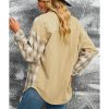 Azura Exchange Color Block Corduroy Shirt – 2XL