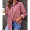 Azura Exchange Button Pocket Corduroy Shirt – 2XL