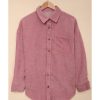 Azura Exchange Button Pocket Corduroy Shirt – 2XL