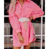 Azura Exchange Long Sleeve Oversized Tunic Shirt – L