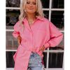 Azura Exchange Long Sleeve Oversized Tunic Shirt – L