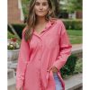 Azura Exchange Long Sleeve Oversized Tunic Shirt – L