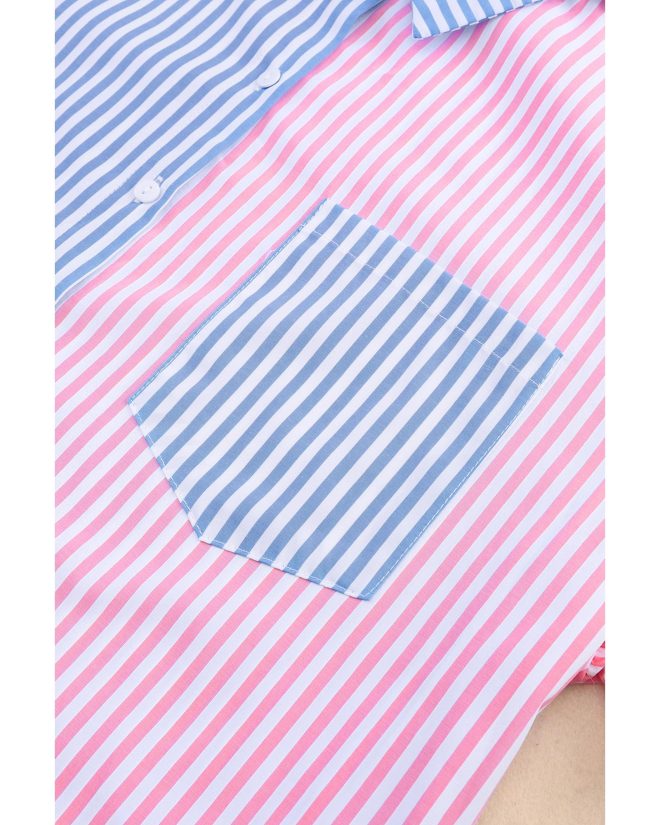 Azura Exchange Striped Print Shirt – L