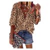 Azura Exchange Leopard Print Casual Shirt – L