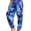 Azura Exchange Tie-Dye Casual Harem Pants – L